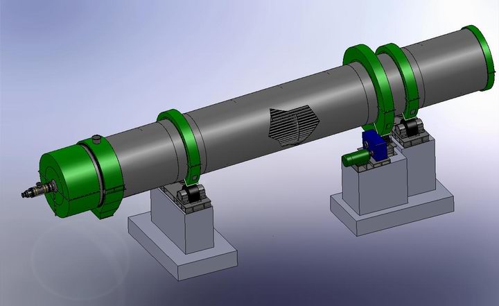 RD蒸汽列管轉(zhuǎn)筒干燥機